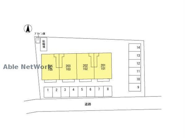 サイレント（高崎市日高町）の物件外観写真